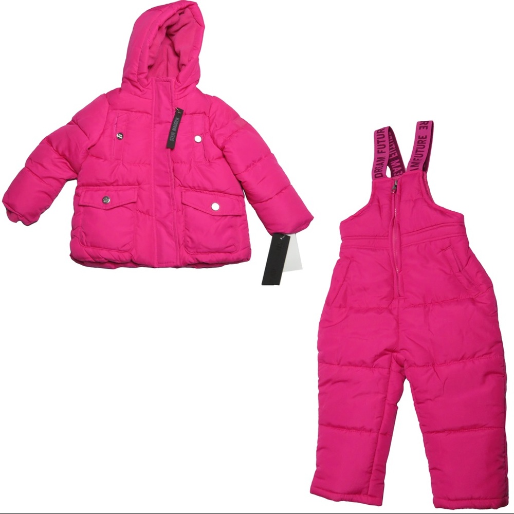 Steve Madden Baby 2 Pc. Snowsuit Jacket & Bib Pant